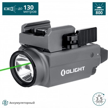 Пистолетный фонарь OLIGHT BALDR S GUNMETAL GREY